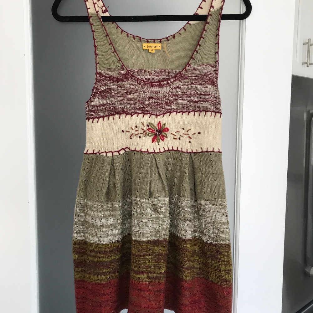 Lulumari Knit Sleeveless Top- Medium